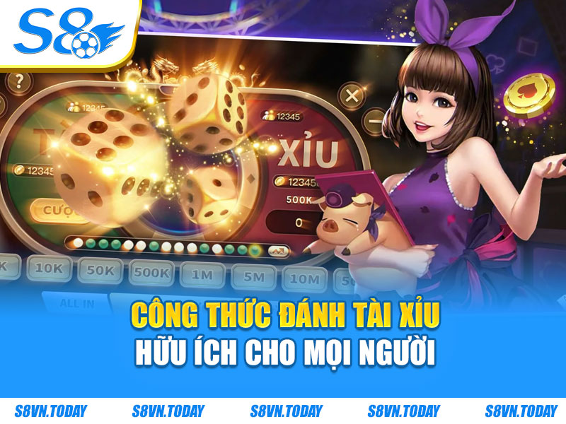 Công thức đánh tài xỉu hữu ích cho mọi người