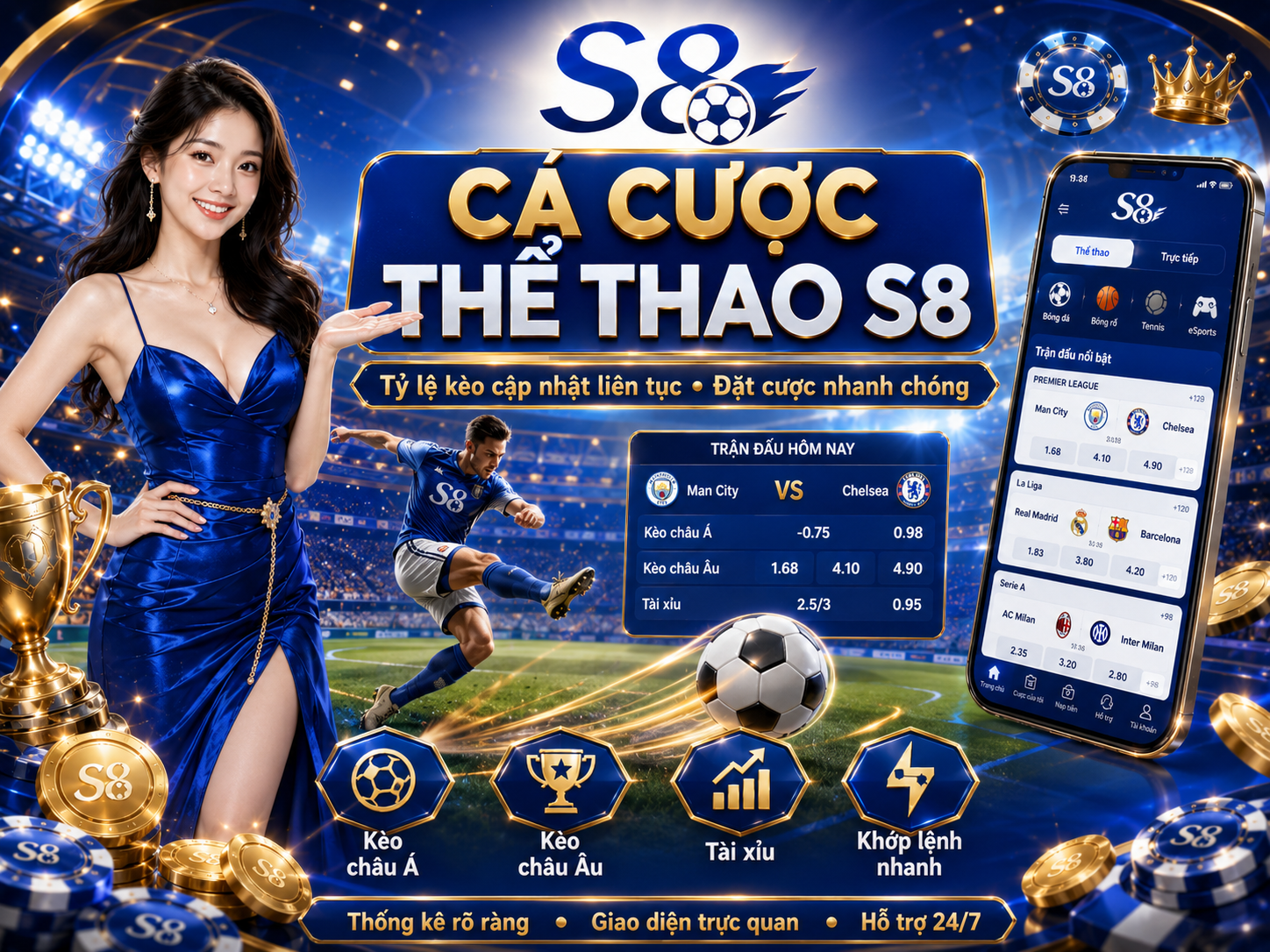 Cá cược thể thao S8