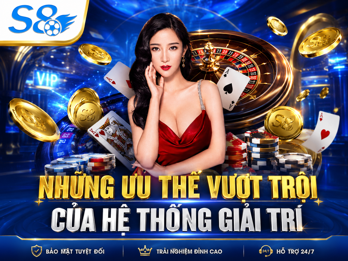 Nhưng ưu thế vượt trội của thệ thống giải trí S8